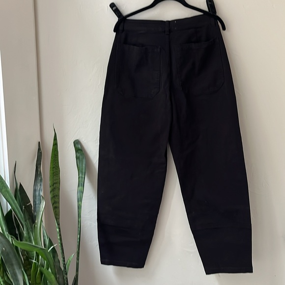 🖤EVERLANE THE UTILITY BARREL PANTS IN BLACK 0 - Picture 7 of 7